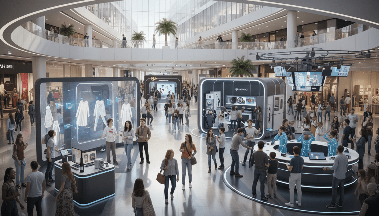 scopri i 10 format di marketing esperienziale che funzionano nei mall nel 2026, per coinvolgere i clienti e aumentare le vendite con strategie innovative.