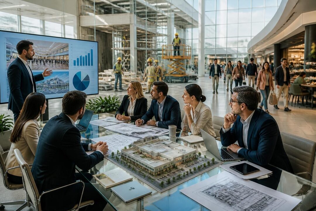 scopri il processo, gli attori coinvolti e i tempi della commercializzazione di un centro commerciale per una gestione efficace e strategica.